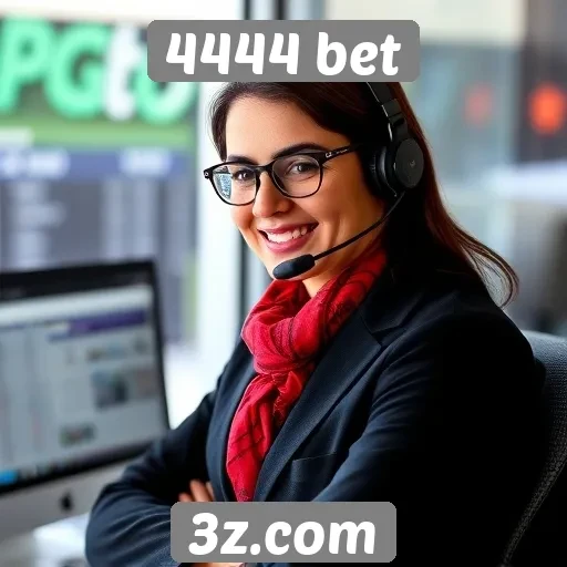 Suporte ao cliente e atendimento no 4444 bet