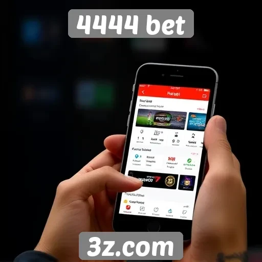 Acessibilidade do site 4444 bet para dispositivos móveis